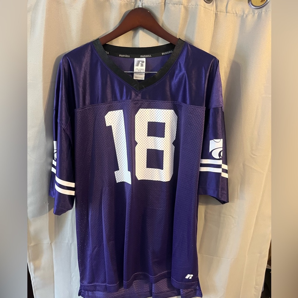 Vintage Russell Athletic Kansas state jersey
